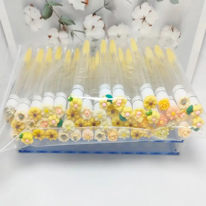 Transparent Flower Independent Eyelash Brushes Set - Image 2