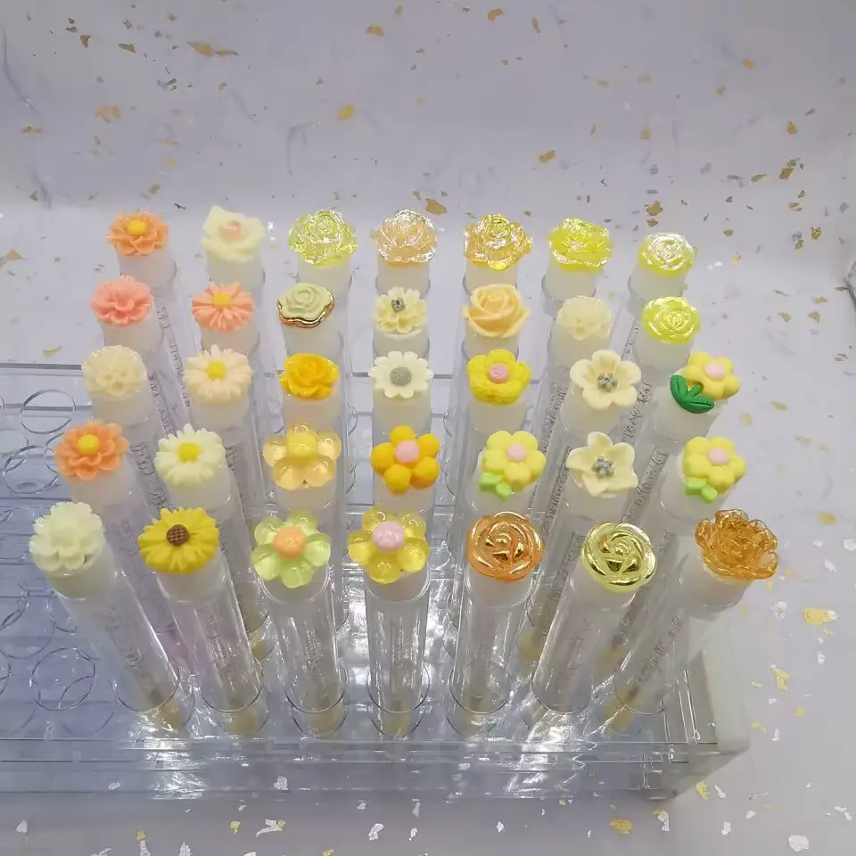 Transparent Flower Independent Eyelash Brushes Set - Image 6