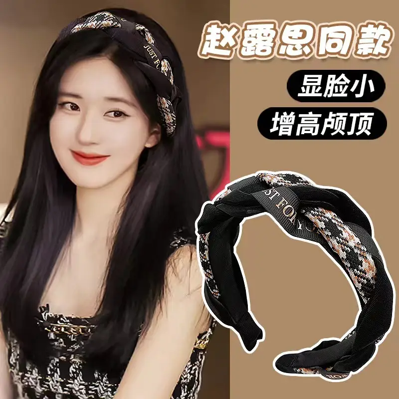 Black Skull Top Hair Band for Women 15cm — feature 7