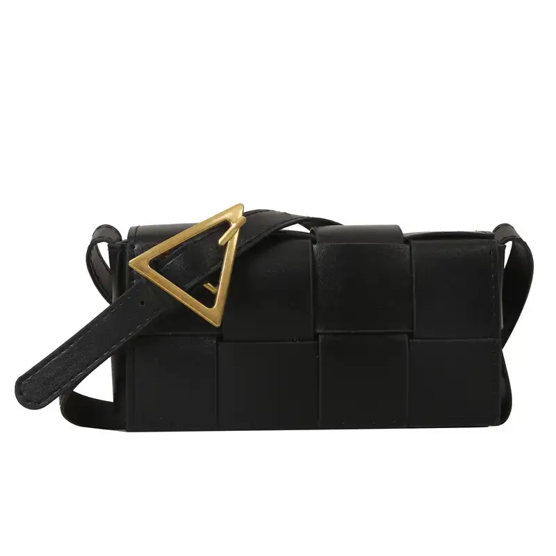 2023 Korean Fashion Shoulder Bag with Gold Clasp
