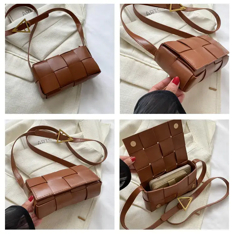 2023 Korean Fashion Shoulder Bag with Gold Clasp — feature 7