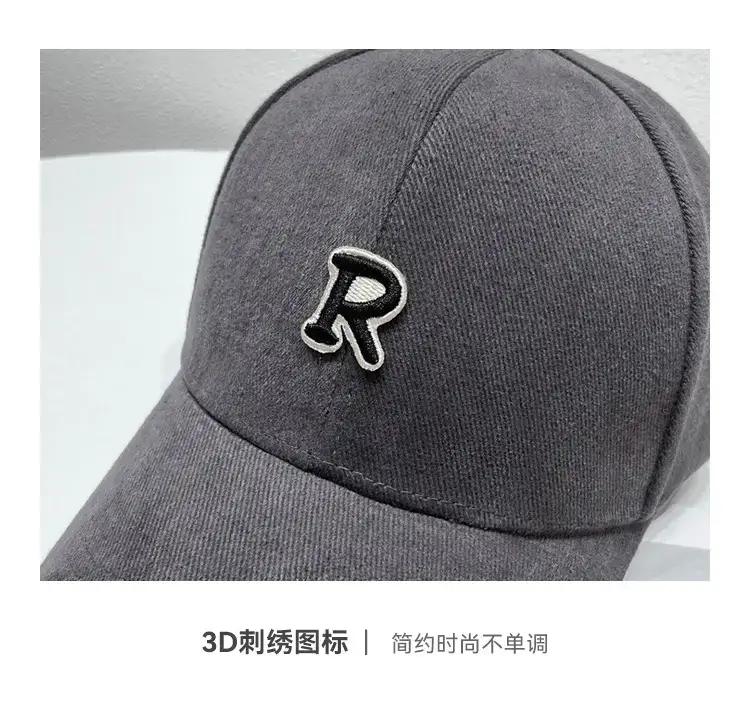 2023 R Logo Cap Men Women Blue Brown — feature 6