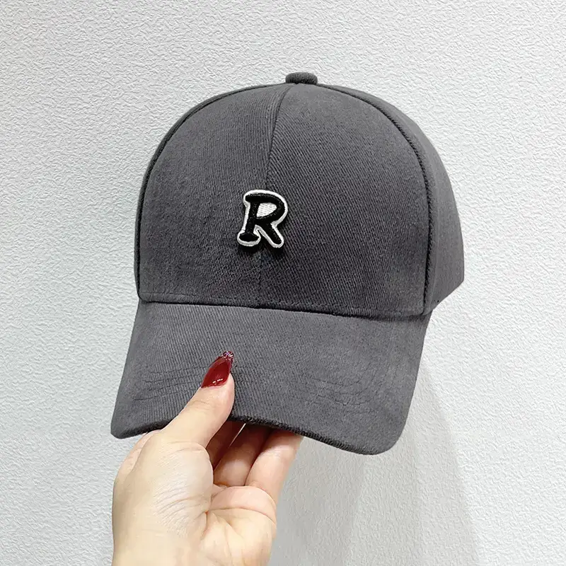 2023 R Logo Cap Men Women Blue Brown - Image 2
