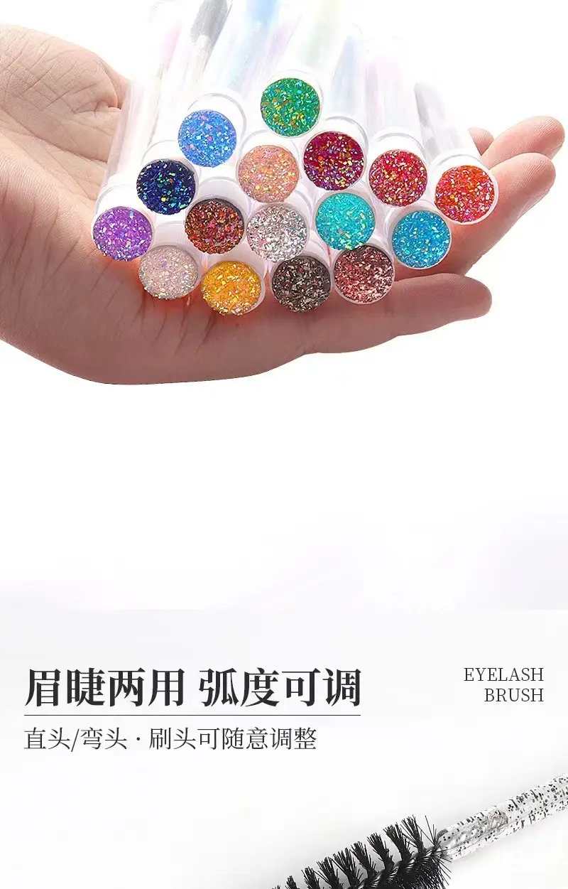 Crystal Rod Eyelash Brush Set for Makeup Application — feature 7