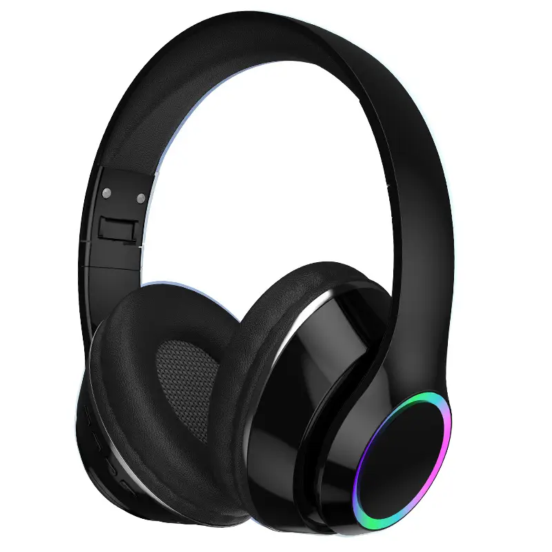 Over-Ear Bluetooth Headphones with RGB Lights - Image 5