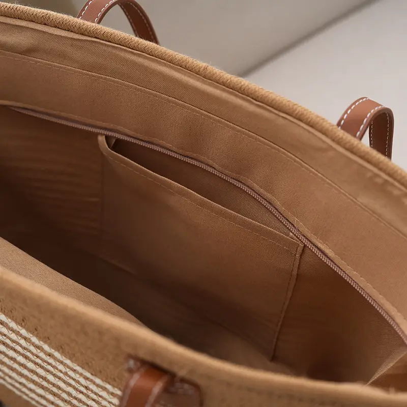 Korean Cotton Shoulder Bag for Daily Commute & Travel