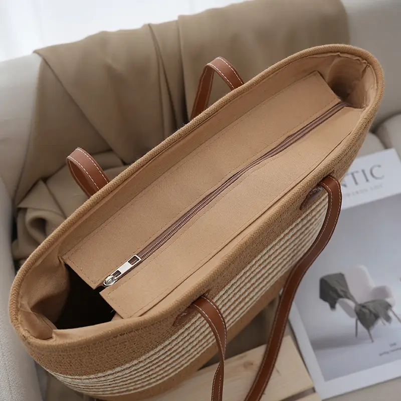 Korean Cotton Shoulder Bag for Daily Commute & Travel