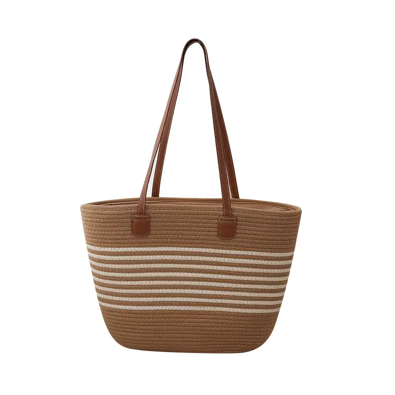 Korean Cotton Shoulder Bag for Daily Commute & Travel