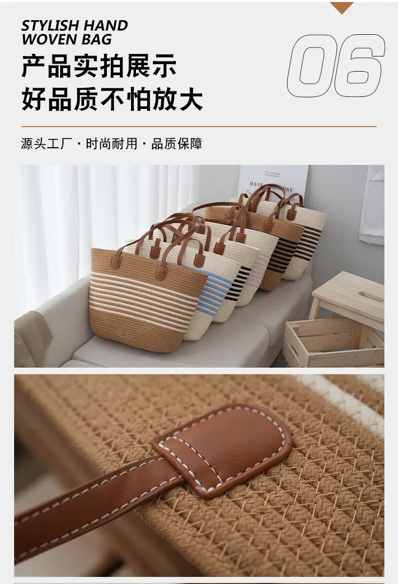 Korean Cotton Shoulder Bag for Daily Commute & Travel — feature 11