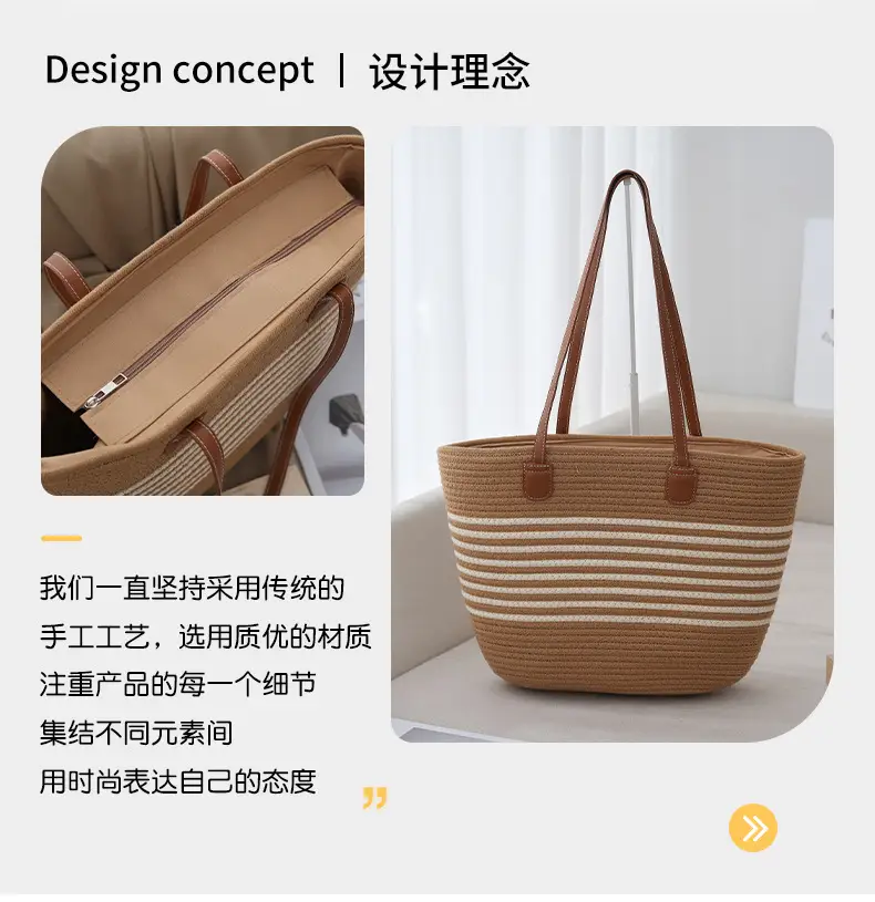 Korean Cotton Shoulder Bag for Daily Commute & Travel — feature 3