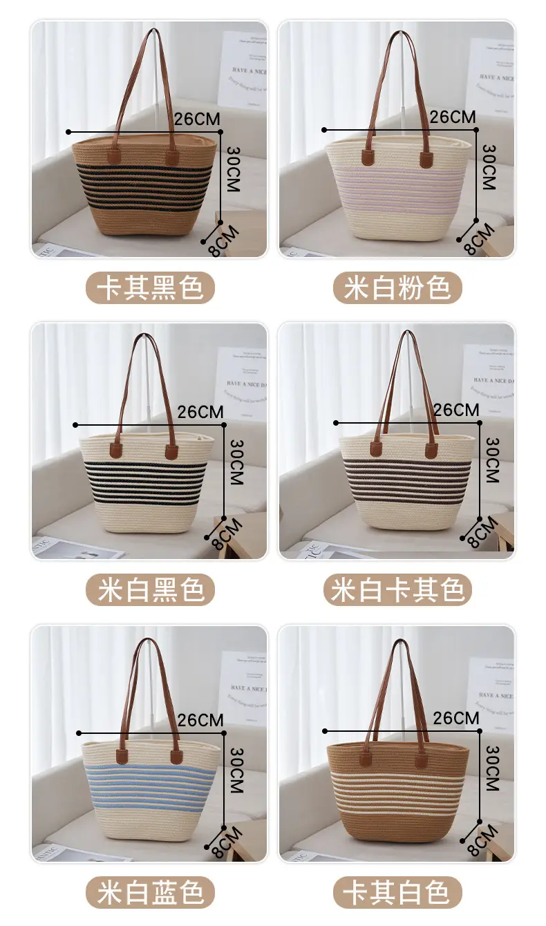Korean Cotton Shoulder Bag for Daily Commute & Travel — feature 9