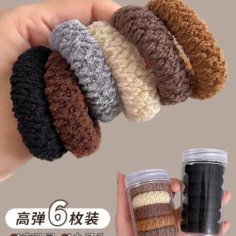 Thick Rubber Hair Ties for Women 2023 New High Quality - Image 7