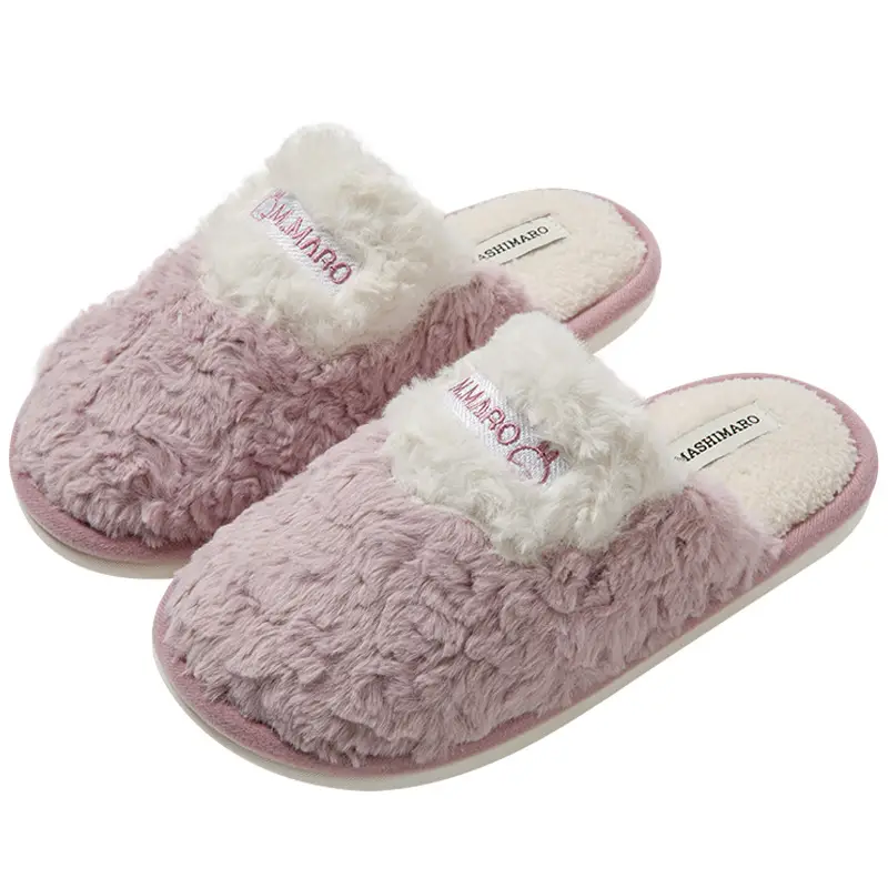 Bug Rabbit Cotton Slippers Women's Autumn and Winter Indoor Home Warm Household Thick Bottom Plush Couple's Home Slippers for Men - Image 9