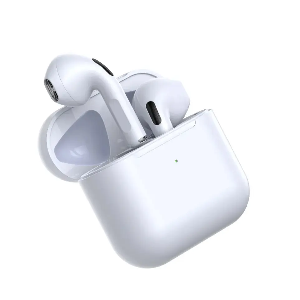 Huaqiangbei High-Quality Pro4 Fourth-Generation Dual-Ear In-Ear Ultra-Long Battery Life True Wireless Bluetooth Earphones Manufacturer Wholesale