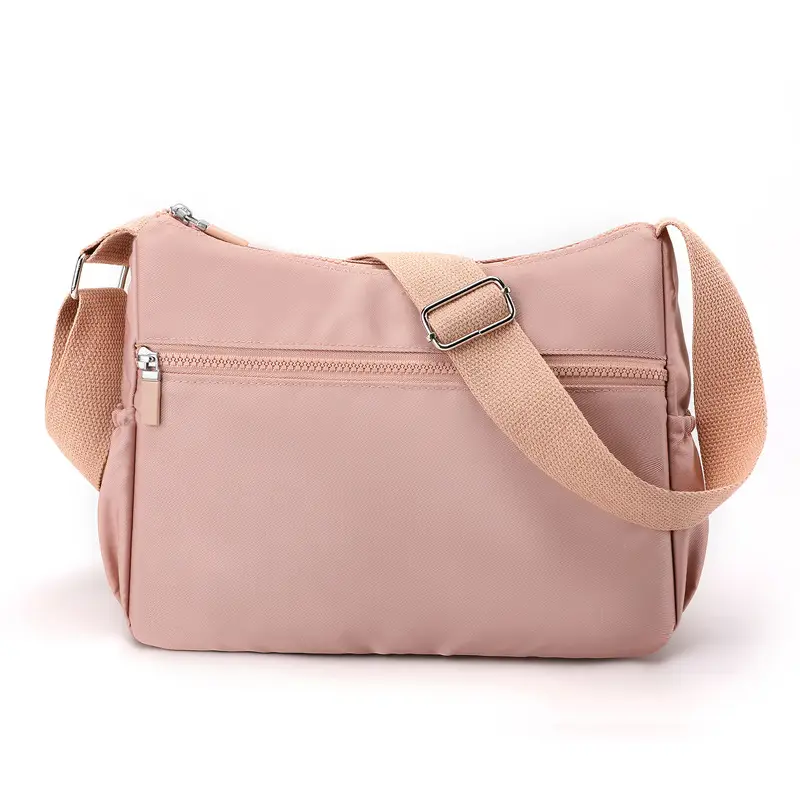 Black Embroidered Crossbody Bag for Women Travel Multi Layer - Image 10