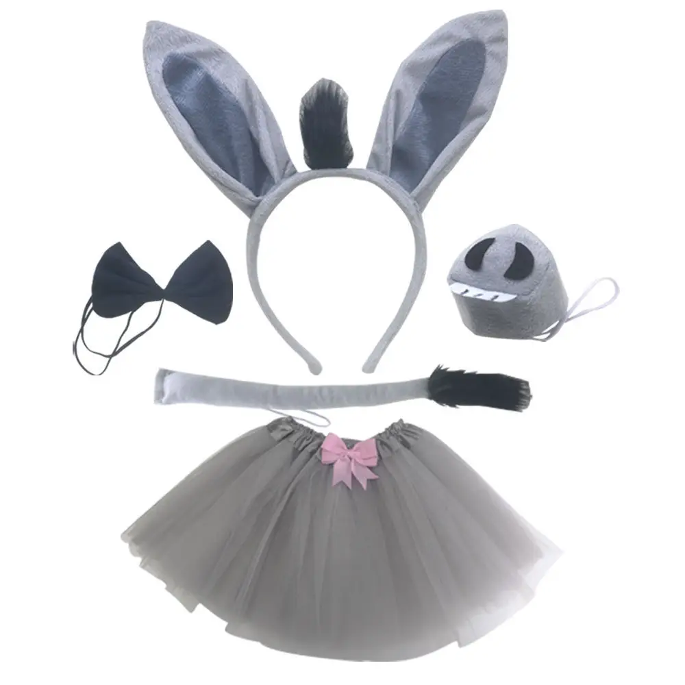 Halloween Donkey Ear Headband with Bowtie Set — feature 10