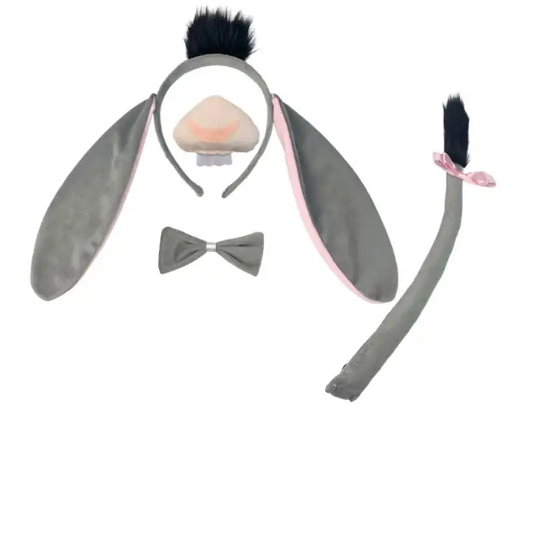 Halloween Donkey Ear Headband with Bowtie Set — feature 16