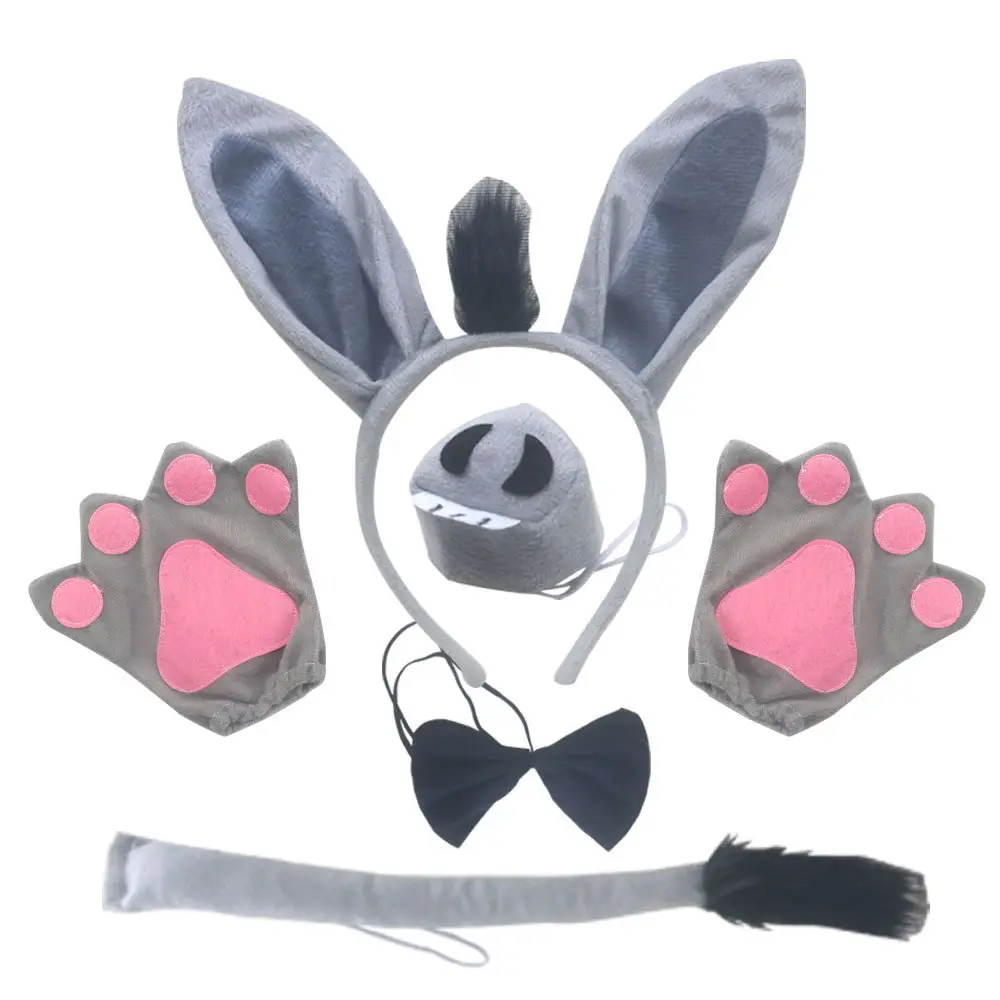 Halloween Donkey Ear Headband with Bowtie Set — feature 8
