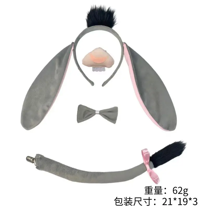 Halloween Donkey Ear Headband with Bowtie Set - Image 8