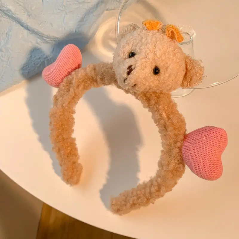 Love Bear Soft Fleece Hair Band for Girls — feature 5