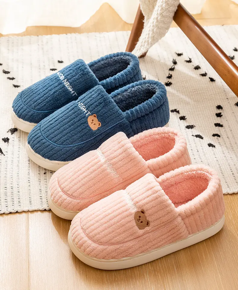 Men's Cotton Slippers for Winter 2026, New Indoor Home Use, Thick-Soled, Non-Slip, Fleece-Lined, Warm Cotton Shoes for Men — feature 17