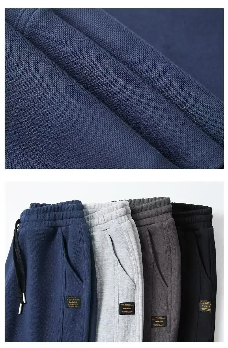 Men Grey Fleece Lined Ankle Tied Harem Pants — feature 22