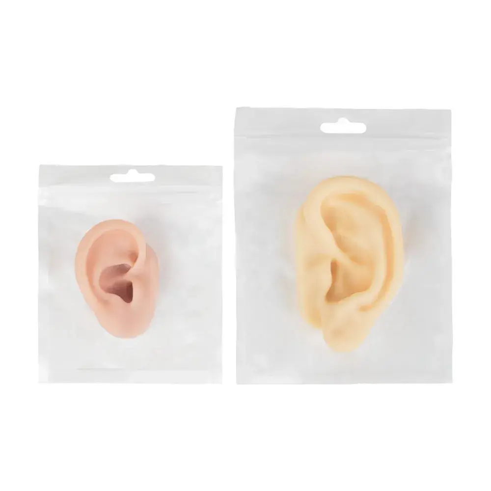 5D Silicone Ear Pickup Headset Black