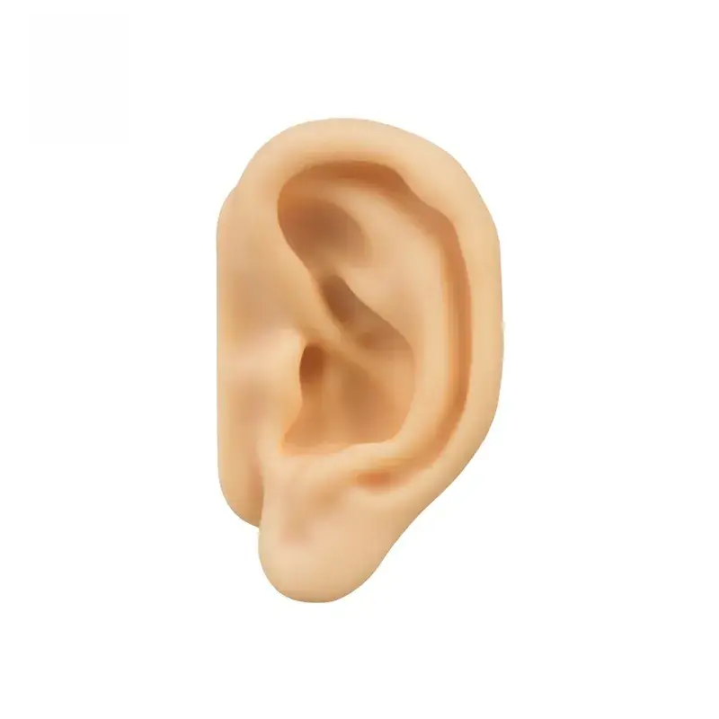 5D Silicone Ear Pickup Headset Black