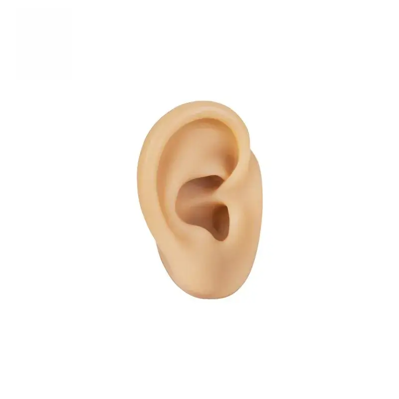 5D Silicone Ear Pickup Headset Black