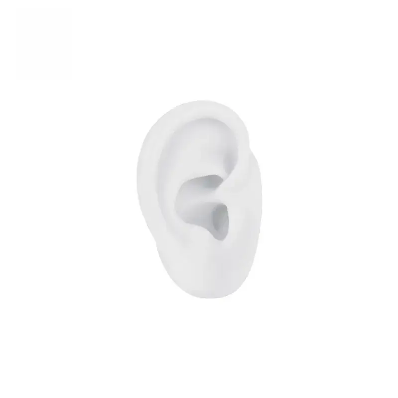5D Silicone Ear Pickup Headset Black