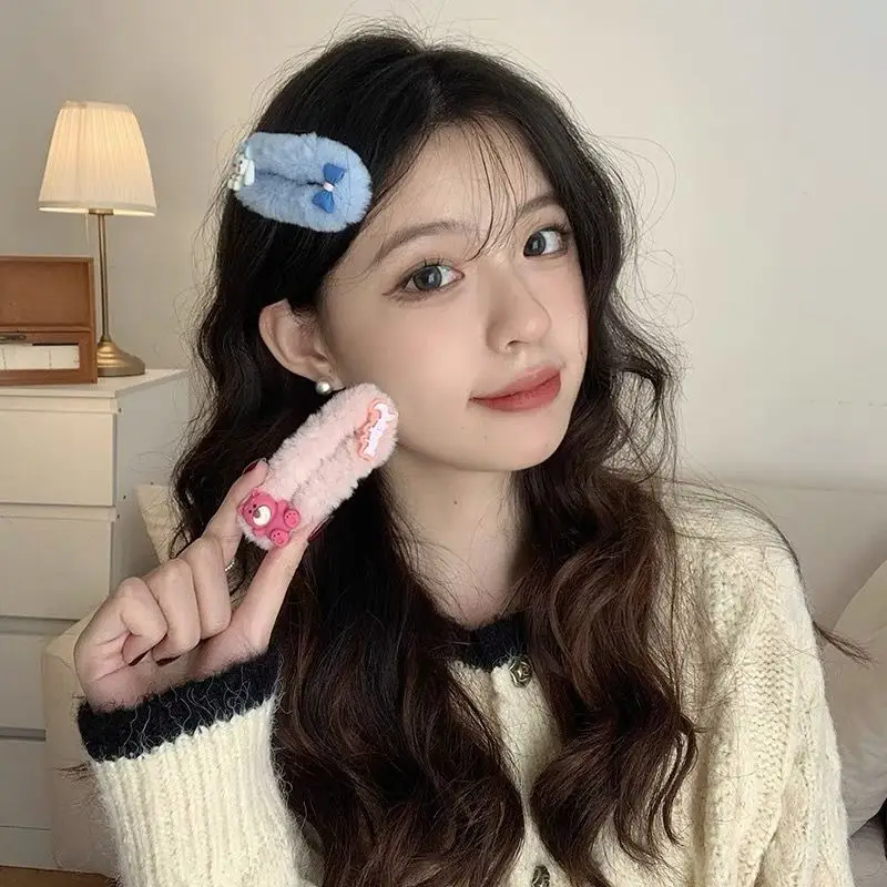 Plush Blue Yugui Hairpin for Girls - Image 18