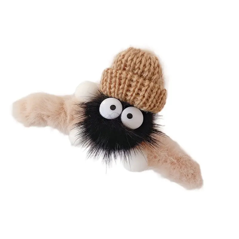 Cute Plush Fur Clip Hair Ball for Women - Image 6