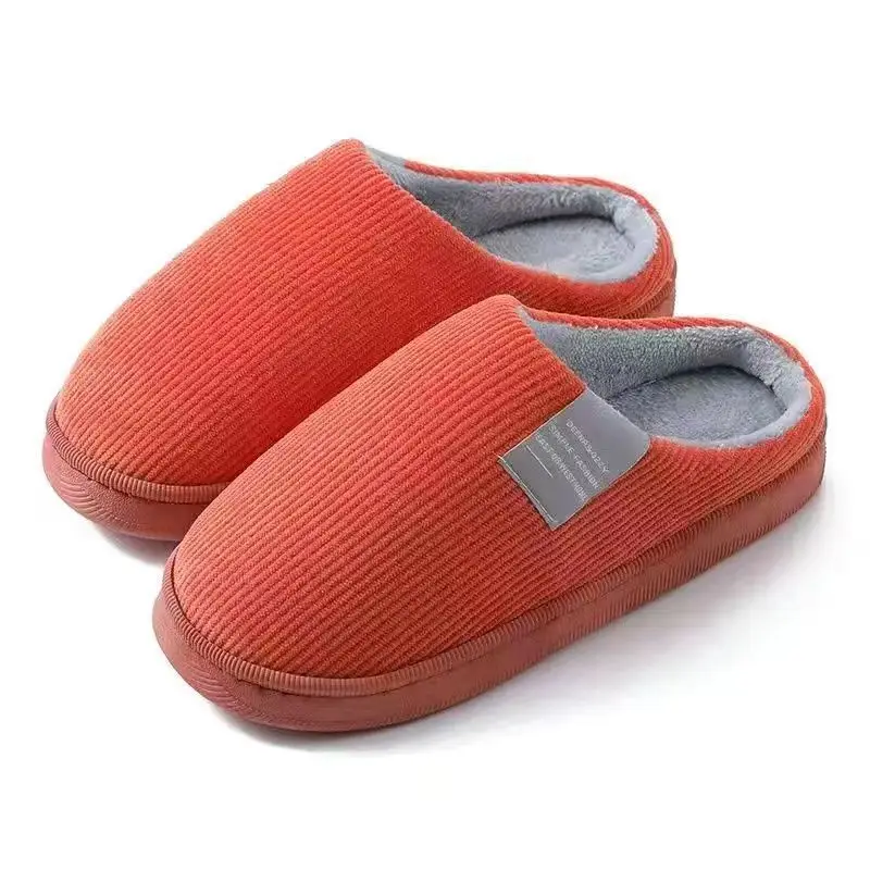 Women's Winter Cotton Slippers Men's Winter Indoor Home Household Warm 2023 New Couple Slippers Men's Style