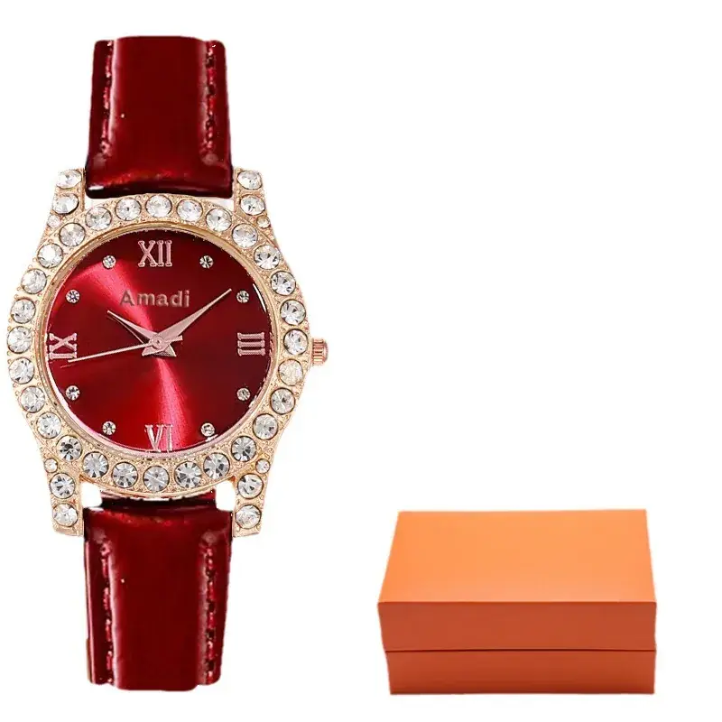 Women's Green Diamond Watch & Jewelry Set - Image 21