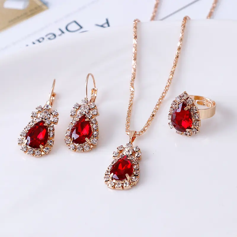 Women's Green Diamond Watch & Jewelry Set — feature 13