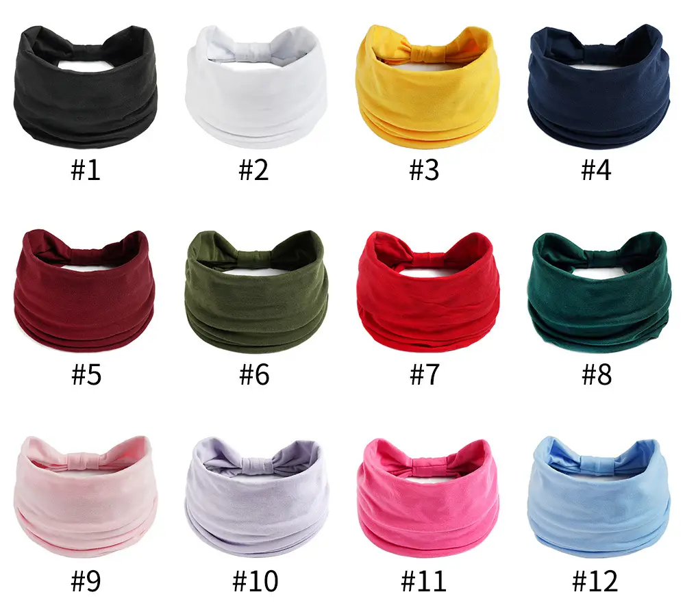 Green Elastic Macaron Headband for Women — feature 5