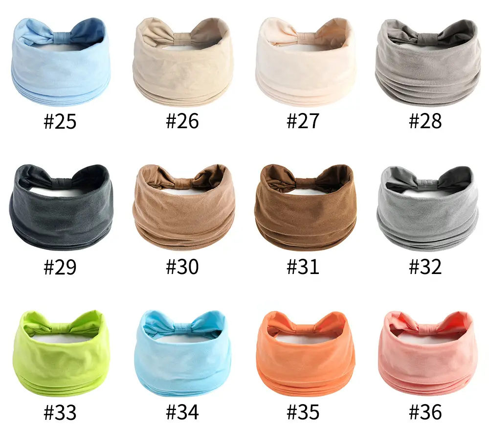 Green Elastic Macaron Headband for Women — feature 7
