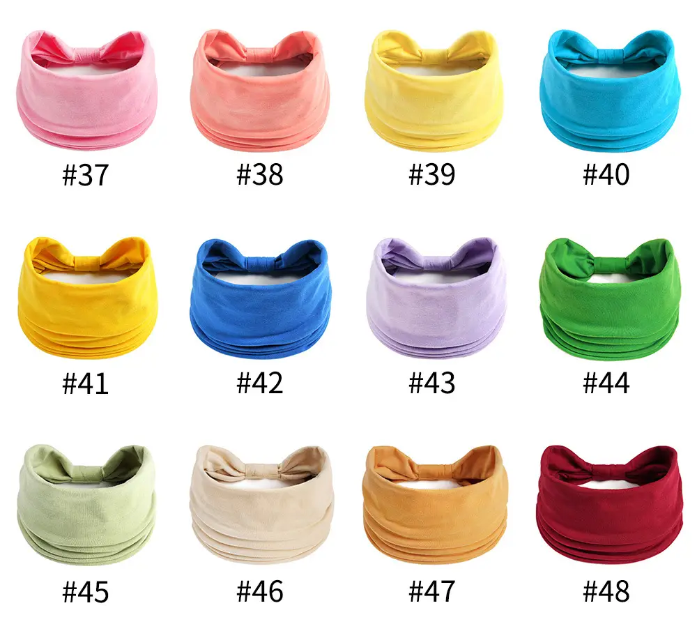 Green Elastic Macaron Headband for Women — feature 8