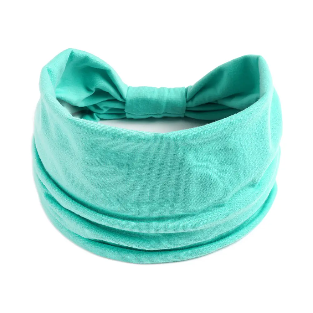 Green Elastic Macaron Headband for Women - Image 16
