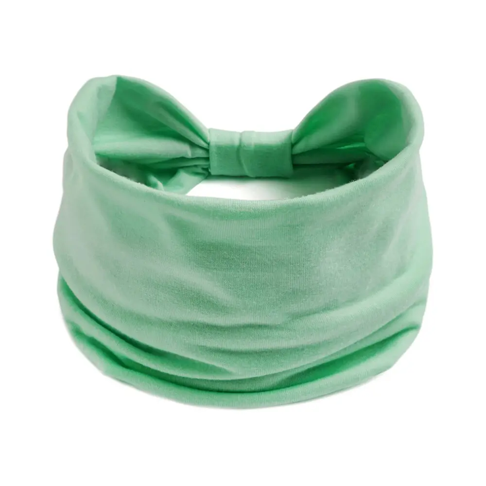 Green Elastic Macaron Headband for Women - Image 17