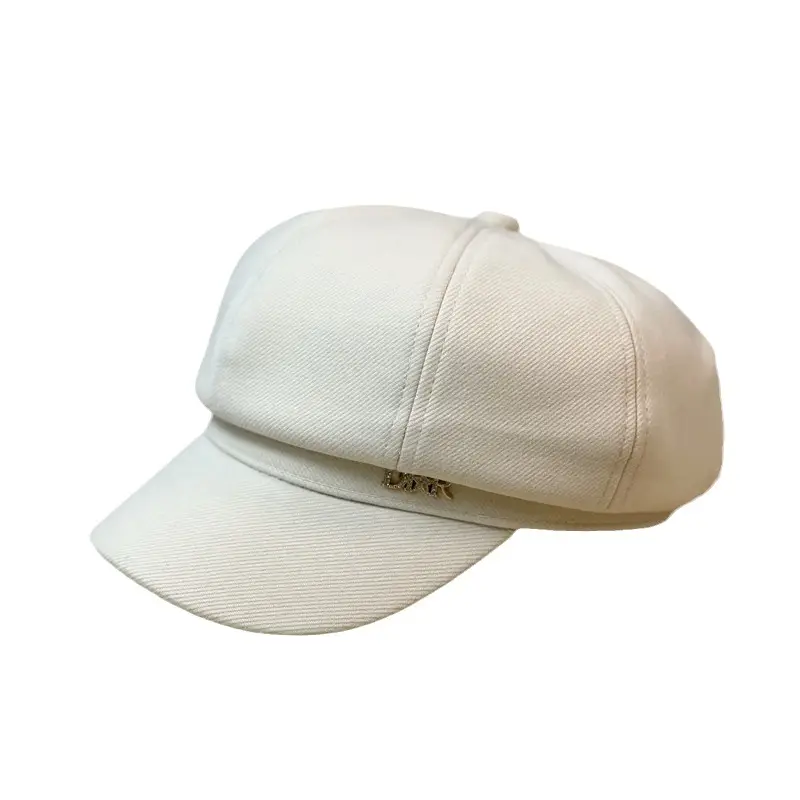 Korean Style Black Cap for Women Autumn Winter - Image 9