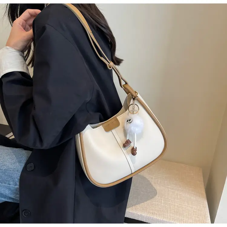 Korean Style Brown Leather Shoulder Bag for Women — feature 10