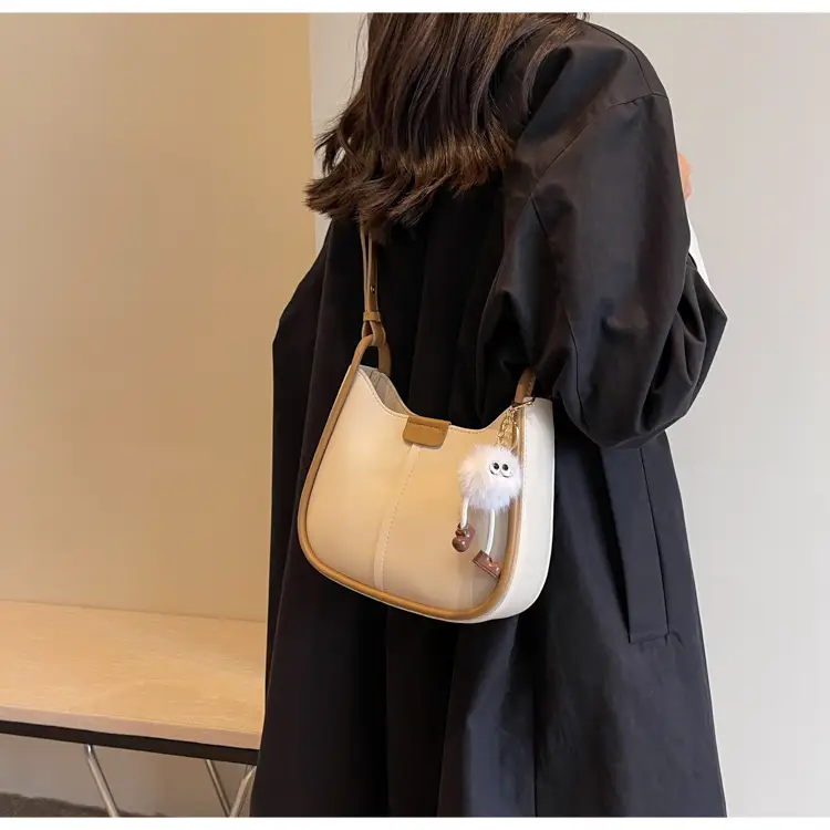 Korean Style Brown Leather Shoulder Bag for Women — feature 15