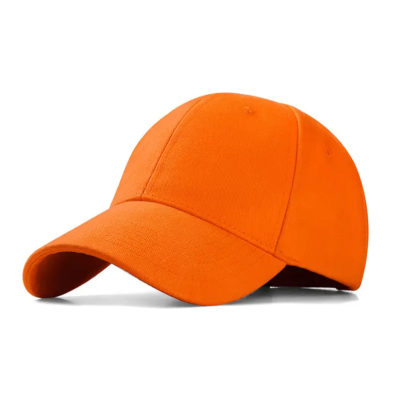 Pure Cotton Sun-Proof Peaked Cap Yellow
