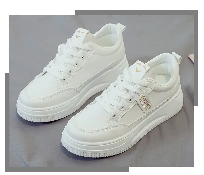 White Women's Thick Casual Shoes 2025 — feature 10