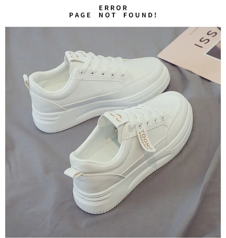White Women's Thick Casual Shoes 2025 — feature 11