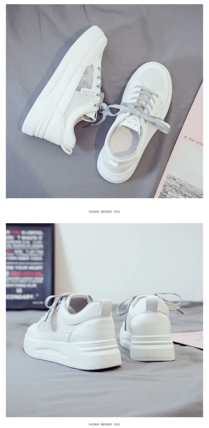 White Women's Thick Casual Shoes 2025 — feature 16