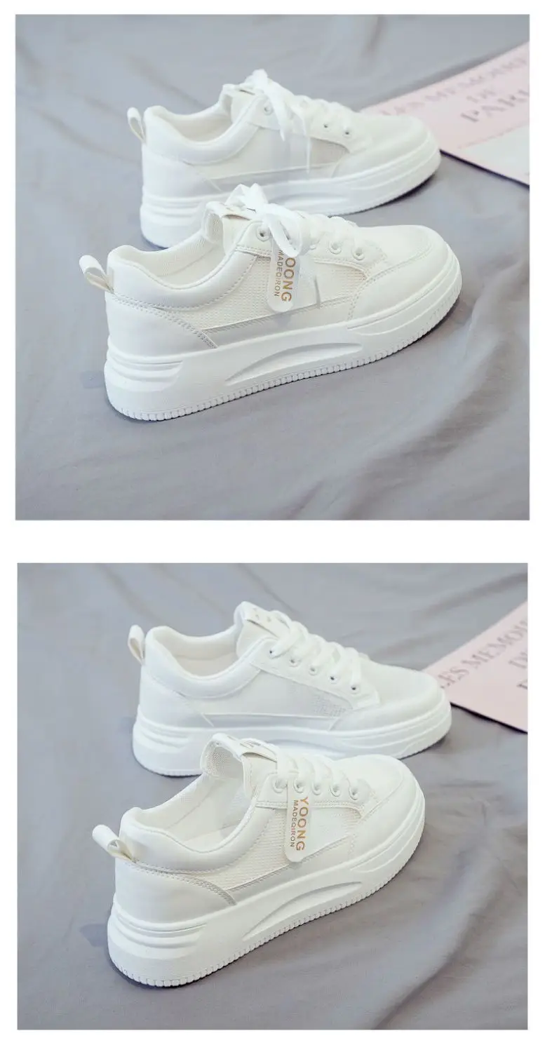White Women's Thick Casual Shoes 2025 — feature 17