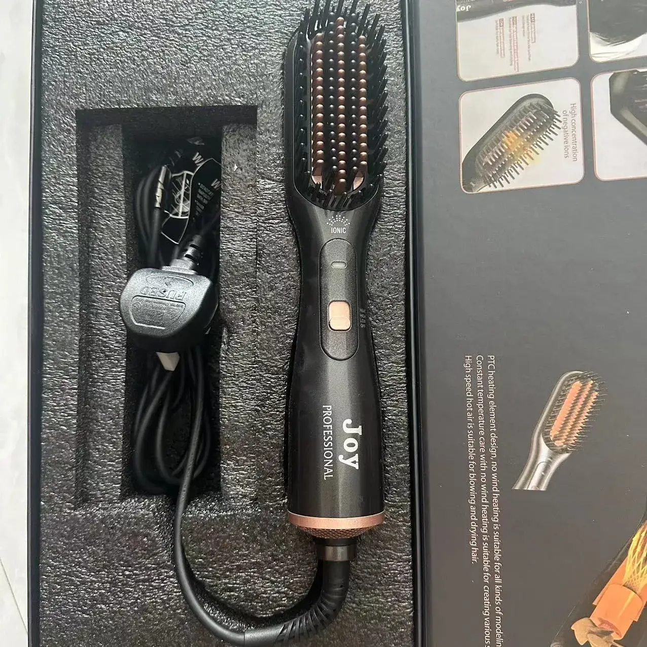Electric Hair Dryer with Heat Comb for All Hair Types - Image 6