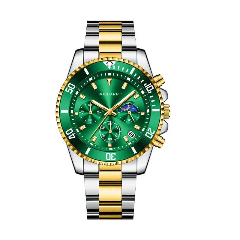 Green Multi-Function Watch for Men Waterproof Luminous - Image 7